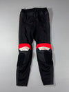 Speed Performance Genuine Leather Panel Motorcycle Riding Pants knee Paded (W:34) (L:40)