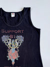 Vintage Fruit of the Loom | Support 81 Wales Biker Graphic Tank (S/M)