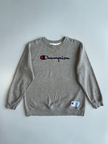 Champion | Script Logo Crewneck (L)