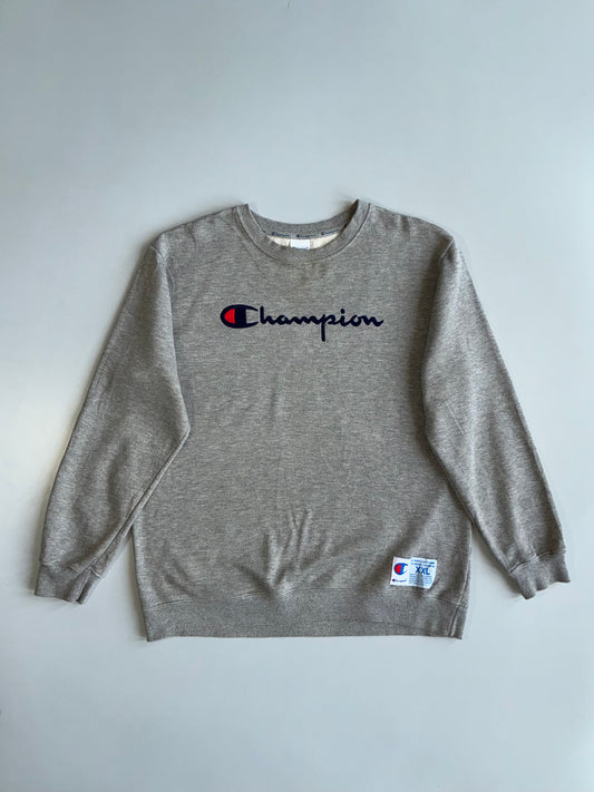 Champion | Script Logo Crewneck (L)