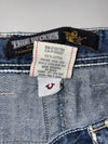 True Religion Brand Jeans Straight Leg Denim (W:34) (L:46)