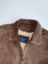 Vintage Brown Suede Leather Jacket (L)