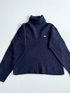Lacoste Croc Logo Wool Turtleneck Sweater women’s – Navy (S)