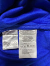 Vintage Adidas Royal Blue & Navy 3-Stripe Track Jacket (XL)