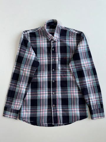 Gant Relaxed Fit Plaid Flannel Shirt (Xs)