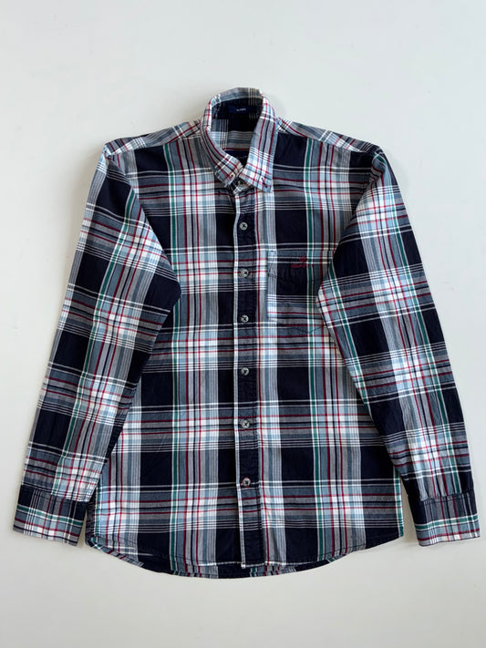 Gant Relaxed Fit Plaid Flannel Shirt (Xs)