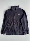 Puma Black Full-Zip Fleece Jacket (L)