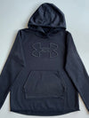 Under Armour Big Logo Fleece Hoodie – Black (S)