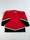 Vintage CCM NHL Calgary Flames Lace Up Hockey Jersey (4Xl/5Xl)