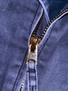 Abercrombie & Fitch Moose Logo Varsity Bomber Jacket – Faded Navy (XL)