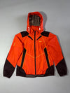 K2 Windstopper Hooded Outdoor Jacket – Orange & Brown (S)