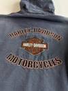Vintage 2009 Harley-Davidson MotorClothes Faded Canvas Hooded Work Jacket(2Xl/3Xl)