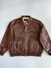 Scandia Woods Premium Original Leather Jacket (3XL)