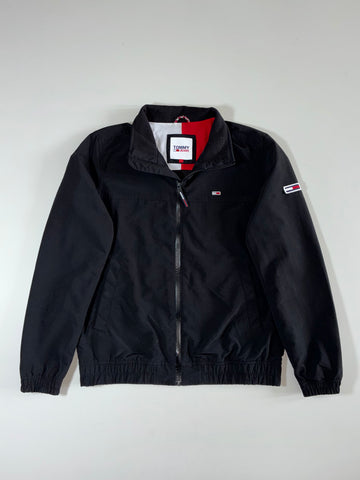 Tommy Jeans Harrington Jacket – Black Colorblock Lining (L)