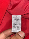 The North Face Hooded Rain Jacket Red zip pockets (M)