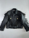 Kookie Fringe Premium Pure Leather Jacket (XL/2XL)