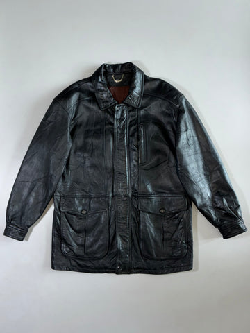 Playboy Premium Original Leather Jacket (XL)