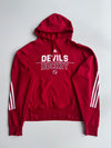 Adidas | NJ Devils Hockey Red Hoodie | (Xl)