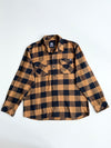 Dickies Buffalo Check Flannel Shirt – Brown/Black(2XL)