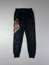 Nippon Blue Japanese Koi Embroidered Jogger Pants (W:33) (L:42)