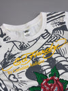 Ed Hardy by Christian Audigier | Eternal Love Rose Rhinestone Women's Tee (XS)