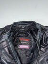Spidi On Track Fit For Lady Black Leather Moto Jacket Women’s Padded (XXS)