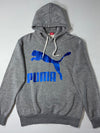 Puma | Y2K Metallic Big Logo Hoodie (M)