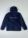 Champion Navy Sherpa Hoodie (L)
