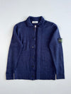 Stone Island Navy Knit Zip Cardigan(S)