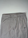 Vintage Nike Clima-Fit Grey Nylon Parachute Track Pants (W:32) (L:41)