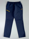 Puma Navy Track Pants with Yellow Zip Elastic(W:32|L:41)