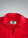 Vintage Bossini Harrington Jacket Red Cotton Casual Wear(M)