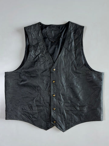 Super Premium Original Leather Vest (M)