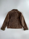 J. khaki Premium Original Leather Jacket (M)
