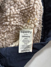 Vintage Superdry Navy Sherpa Lined Windparka Jacket Women’s  (M)