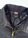Dickies Black Work Jacket Quilted Lined Eisenhower Style Jacket (XL)