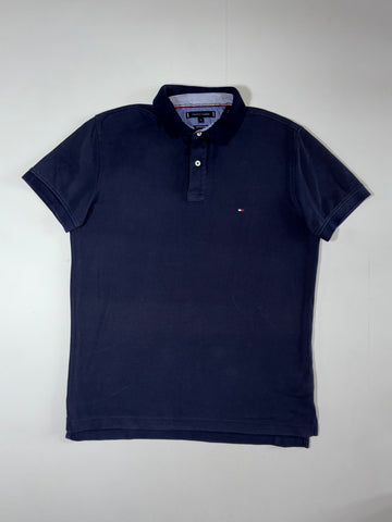 Tommy Hilfiger Premium Pique Polo – Navy Blue (L)