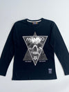 Polo Party “Antihero” Skull Graphic Long Sleeve T-Shirt (S)