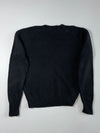 Vintage Polo Ralph Lauren Chunky Knit Crewneck Sweater – Black (XL)