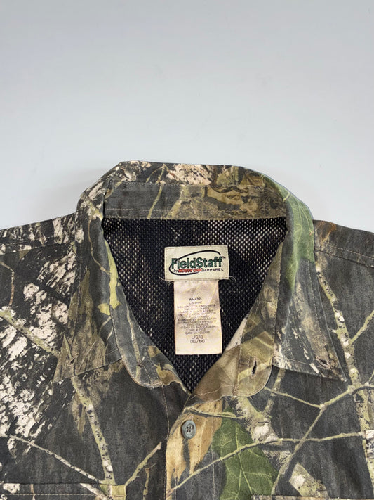 FieldStaff Realtree Camo Hunting Button-Up Shirt (XXL)