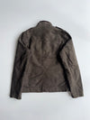 Hush | Olive Faux Fur Collar Jacket (M)