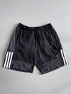 Adidas Black Mesh Panel Training Shorts (W:27) (L:18)