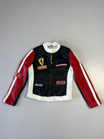 ZFerrari F1 RACING Original Leather Jacket (XS/S)
