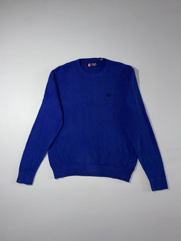 Chaps Vintage Herringbone Knit Crewneck Sweater (XL)