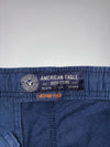 American Eagle Active Flex Navy Drawstring Jogger Pants (W:36) (L:40)