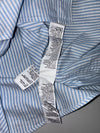 Tommy Hilfiger Blue & White Striped Oxford Button-Down Shirt (S)