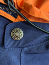 Mammut Extreme Colorblock Technical Outdoor Jacket – Orange/Navy (XL)