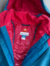 Columbia Omni-Heat Insulated Snow Ski Jacket Women's Detachable Hood (XL)