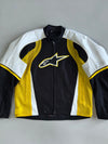 Vintage AlpineStar Original Premium Mesh Motorcycle Racing Jacket (XL)