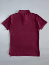 Polo Ralph Lauren Slim Fit Pony Logo Polo T-Shirt Maroon (M)